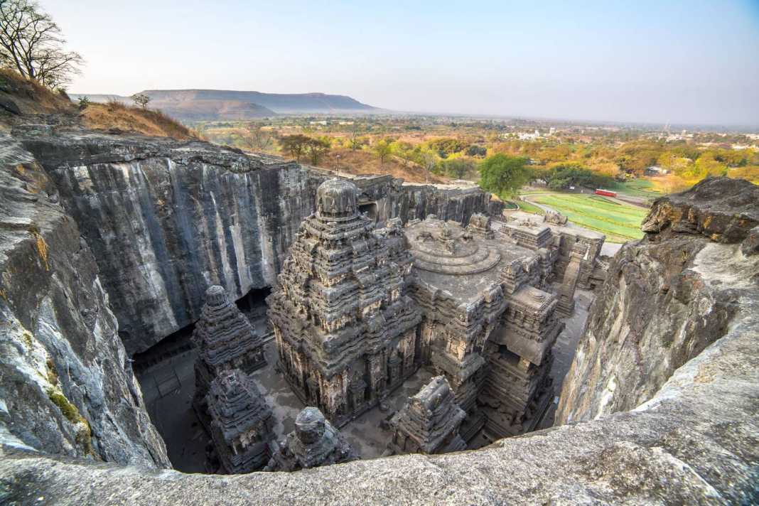 Kailasa Temple Ellora A Stunning Indian Temple Carved Out Of A Single Rock Earth Is Mysterious