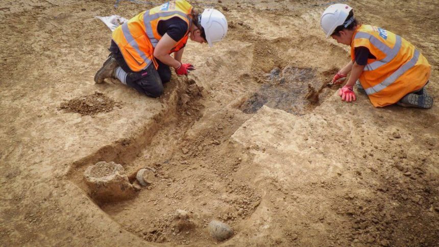 The grave of a 2,000 year-old Iron Age 'warrior'