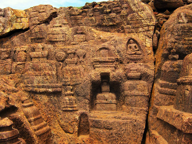 Pushpagiri - Buddhist site - Rock-Cut Stupas