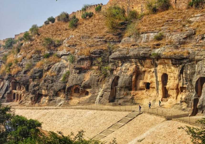 Majestic and Vast Siddhanchal rock cut jain temples