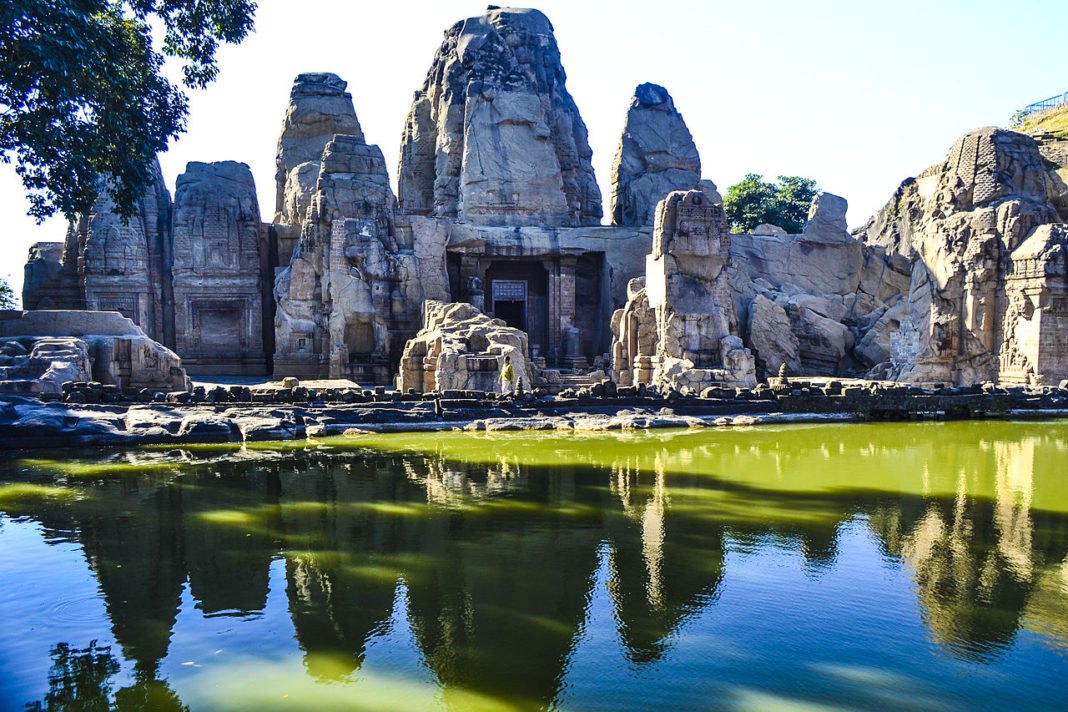 Rock-cut Hindu temples of Masrur